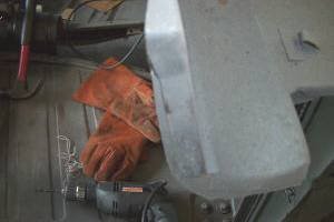 spot welds