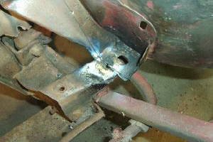 brazed fender mount