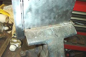Bending flange